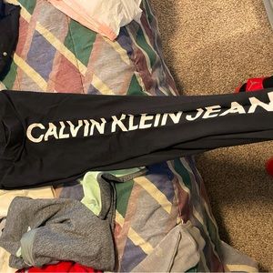 Calvin Klein leggings medium black/white